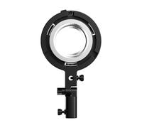 GVM Adaptateur de montage Bowens pour PD60B PD60C PL60B PL60C, version mise à jour différents angles de support pour tous les accessoires de montage Bowens, tels que Softbox, Barndoor, lentille de