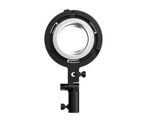 GVM Adaptateur de montage Bowens pour PD60B PD60C PL60B PL60C, version mise à jour différents angles de support pour tous les accessoires de montage Bowens, tels que Softbox, Barndoor, lentille de