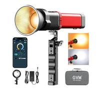 GVM PD60B 60W Lampes de Studio pour éclairage de Photographie COB, Lampe Vidéo LED Portable pour Photographes en Forme de Lampe de Poche Portable, Projecteur pour Contrôle par Application 2700-6800K