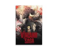 GVMRFCDD Poster Anime Vinland Saga sur toile moderne pour salon, chambre à coucher, 40 x 60 cm, style sans cadre