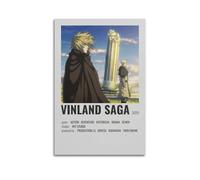 GVMRFCDD Poster classique sur toile de l'anime Vinland Saga Thorfinn - Décoration murale moderne pour salon, chambre à coucher - 30 x 45 cm - Style sans cadre