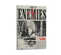GVMRFCDD Vinland Saga Japon Anime Manga Poster Tableau sur Toile Art Mural Moderne pour Salon Chambre 40 x 60 cm Style Cadre
