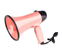 GVNFJKJK Microphone à Main Haut-Parleur Bullhorn Portable 25 W, contrôle du Volume réglable, Haut-Parleur mégaphone, mégaphone à Main