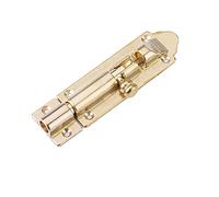 GVNFJKJK Serrure de sécurité pour Porte Loquet à Boulon Antique Coulissant 4 Pouces Verrou glissière Serrure en cuivre épaissi coulissante for Porte(2cm)