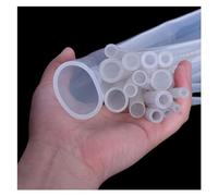 GVNFJKJK Tuyau Flexible Tuyau translucide en Caoutchouc Souple Flexible Transparent, Tube, Tuyau en Silicone, Tuyau d'eau Flexible 1/2/3/4/5/6/7/8/9/10/12/25mm(1M 4x7mm)