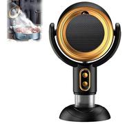 GVNYIJFF Ventilateur Purificateur de Fumée, Puff Chill Ventilateur pour Fumer À L'intérieur, Portable Cuisine Cuisson Ventilateur d'extraction, pour Supprime Fumée Odeurs(Gold,Rechargeable)