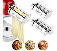 GVODE Accessoire à pâtes 3 en 1 en inox pour Kenwood Kmix KMX750/KVC85