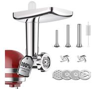 GVODE Acier Inoxydable Hachoir à Viande pour KitchenAid Robot Pâtissier