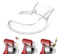 GVODE Couvercle Pour Kitchenaid 4,3 et 4,7/4,8L Batteurs Sur Socle à TêTe Inclinable, Transparent, Protection Contre les éclaboussures, Parfait pour Kitchenaid Bol, Lavable au Lave-Vaisselle