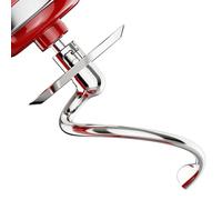 GVODE Crochet à pâte pour Kitchenaid batteur, crochet à pâte K45DH pour batteur sur socle 4,3 et 4,7/4,8L à tête inclinable, crochet à pâte en acier inoxydable lavable au lave-vaisselle