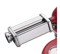 GVODE Laminoir à Pâte en Acier Inoxydable pour KitchenAid Robot Pâtissier | Rouleau à Pâtes pour KitchenAid avec 8 Boutons d'épaisseur Réglables