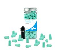 Gvolatee 60 Paires Boule Quies Mousse, Bouchon D'Oreille Anti Bruit SNR 38 dB, Reutilisable Boules Quies pour Dormir, Confortables Protection Auditive pour Sommeil, Travail, Étudier, Voyage, Concerts