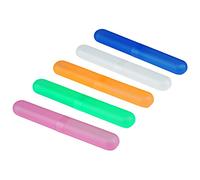 Gvolatee Étui de Voyage pour Brosse à Dents Portable - 5 PCS Couvre-têtes de Brosse à Dents
