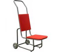Gvqng Chariot pour Chaises De Banquet, Chariot pour Chaises Empilables, Diable De Transport pour Chaises Professionnelles avec Support D'Empilage, Chariot De Transport,04