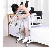 Gvqng Fauteuil De Transfert LèVe-Personne, Fauteuil Roulant LèVe-Personne Hydraulique, Appareil De Transfert Multifonction, Fauteuil De Soins avec Pot Amovible, pour Patient,A