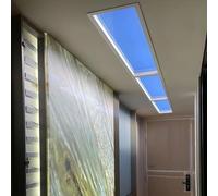 Gvqng LumièRe Naturelle du Jour, Ciel Bleu, Plafonnier LED avec Puits De LumièRe Artificiel, TéLéCommande Wi-FI Intelligente avec Application, LumièRe Claire pour Salon,Integrated,30 * 30cm2pcs