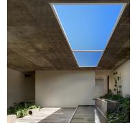 Gvqng Plafonnier LED Intelligent Ciel Bleu, Puissance Lumineuse Artificielle D'IntéRieur avec Effet De LumièRe Naturelle, éClairage pour sous-Sols, Cuisines, Chambres, Salons,Embedded,30 * 30cm2pcs