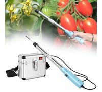 Gvqng Pollinisateur De Tomates Rechargeable, Serre éLectrique pour Pollinisation De Concombres Et Tomates avec BoîTier De Protection, Vitesse : 4 800 TR/Min,A