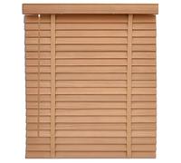 Gvqng Stores VéNitiens en Bois sans Cordon pour FenêTres IntéRieures, Stores en Bois, Horizontaux Occultants pour L'Intimité, Store De FenêTre Horizontal Occultant,03,110x220cm/43 * 86.5in