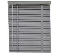 Gvqng Stores VéNitiens en Bois sans Cordon pour FenêTres IntéRieures, Stores en Bois, Horizontaux Occultants pour L'Intimité, Store De FenêTre Horizontal Occultant,02,100x100cm/39.5 * 39.5in