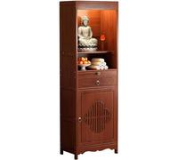 Gvqng Table D'Autel De MéDitation, Autel Bouddhiste, Armoire D'Autel, Table D'Offrandes sur PiéDestal, De Style Chinois, Table D'Autel pour Sanctuaire Personnel,01,38 * 33 * 170CM