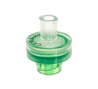 GVS Filter Technology, Filtre Seringue, ABLUO, 13mm, Membrane AC, 0.80µm, Chambre Acrylique, Couleur Vert, 100/pc