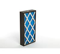 GVS Filter Technology G4P.16.20.2.SUA001.002 Filtre à panneau plissé G4, bleu/blanc (paquet de 2)