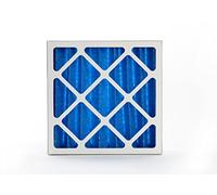 GVS Filter Technology G4P.20.20.2.SUA001.002 Filtre à panneau plissé G4, bleu/blanc (paquet de 2)
