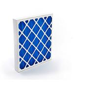 GVS Filter Technology G4P.24.24.2.SUA001.002 Filtre à panneau plissé G4, bleu/blanc (paquet de 2)