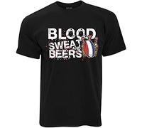 GVSCVS France Rugby Supporters T Shirt Blood, Sweat and Beers3(XX-Large)