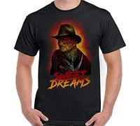 GVSCVS Freddy Krueger T-Shirt Halloween Sweet Dreams Mens Nightmare on Elm Street Movie(XX-Large)