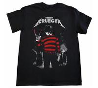 GVSCVS Freddy Krueger T-Shirt Nightmare on Elm Street Movie Black(X-Large)