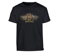 GVSCVS Wig Age of Empires T Shirt Black Black(Medium)