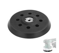 GVSS 1 Pièce Plateau de Ponçage Perforé Auto-Agrippant 125mm Compatible avec Metabo SXE 325 Intec 425 Turbotec 631220000,Plateau Ponceuse 125 mm,Noir