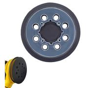 GVSS 1 Pièce Plateau de Poncage pour DeWalt 125 mm, Plateau de Poncage pour DeWalt DWE6423 6423K DWE6421 6421K DCW210B,5 Pouces 8 Trous Adapté,Patin de Ponçage de Rechange pour DeWalt