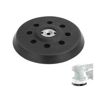 GVSS 1 Pièce Plateau Ponceuse 125mm 631220000, Plateau de Ponçage 125mm Perforé Auto-Agrippant Compatible avec Metabo SXE 325 Intec 425 Turbotec,Noir