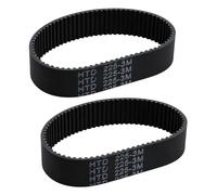 GVSS 2 Pièces Courroies Haute Résistance HTD 225-3M-17mm en Caoutchouc 75 Dents pour Ponceuse à Bande,Universel Compatibles avec Bosch PBS75A GBS75A GBS75AE