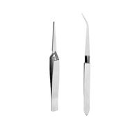 GVSS 2 Pièces Pince a Pincher pour Ongle 118mm et 145mm, Pince a Ongle,Pince a Pincher,Pince à Pincher ongles,Pince Ongle,Pince Nail Art,Pince Extension Ongle en Acier Inoxydable