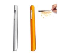 GVSS 2 Pièces ramasse Miette 150 mm Argent et Or, Ramasse Miettes de Table INOX Courbé,Ramasseur de Miettes de Table,Ramasse Miettes Manuel Courbé,Ramasse Miettes,Idéal pour Restaurants et Serveurs