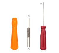 GVSS 2 Pièces Tournevis Gamebit de Sécurité 3,8mm 4,5mm Triwing 2,5mm, pour Ouvrir NES,SNES,N64,Gameboy,Gamecube,Virtual Boy et Cartouches de Jeu,Compatible avec Consoles Nintendo et Sega