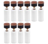 GVSS 5 Pièces Embout Queue de Billard 12mm, Tete Queue de Billard,Kit Reparation Queue de Billard,Embout Queue de Billard a Visser,Accessoires de Billard Bâton,Procédés à Visser Embouts pour Billard