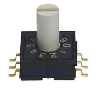 GVSS Commutateur RM3HAF-10, Interrupteur d'Encodeur Rotatif 10 Positions avec Poignée 3:3,Compatible avec Lunii Ma Fabrique à Histoires,Équipements Audio/Vidéo et Contrôleurs de Jeu