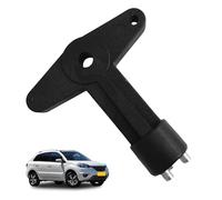 GVSS Ecrou Antivol pour Cache Moyeu pour Renault 7700422600, Clé Enjoliveur Antivol,Compatible avec Renault Clio Espace Kangoo Megane Opel,Clé de Jantes Enjoliveur Anti-Vol,Écrou Enjoliveur Antivol