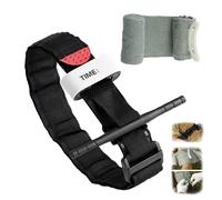 GVSS Garrot Pansement Israelien 95 cm, Avec Bande Compression Hemostatique 15 cm,Pansements Israelien et Garrot Tourniquet,Porte Garrot Tourniquet pour Urgences,Camping,Randonnée,Militaire