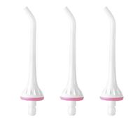 GVSS Lot de 3 Embouts de Rechange pour Hydropulseur en ABS,Buses à Jet d'Irrigateur Buccal Compatibles avec Bohao Monwell Initio Oralfree Nicwell Nicefeel COSLUS Mospro Zerhunt,Blanc