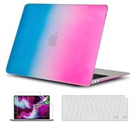 GVTECH Coque pour MacBook Air 13 Pounces 2010-2017 A1369 A1466, Étui Rigide en Plastique, Protection de Clavier, Protecteur d'écran pour MacBook Air 13", Rainbow 01