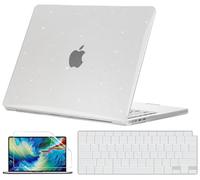 GVTECH Coque pour MacBook Air 33 cm M5/M4/M3/M2 2026-2022, transparent | Facile à clipser pour Mac Air 13,7", résistant aux rayures et aux chocs, léger, pour étude et travail