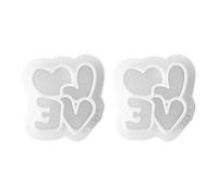Gvvsjgdbis 1 ensemble de matrices de découpe en forme de cœur pour boucles d'oreilles en argile pour la Saint Valentin