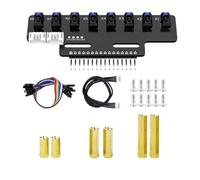 Gvvsjgdbis 1 module de capteur de suivi de ligne infrarouge électronique à 8 canaux de haute précision compatible étalonnage automatique C