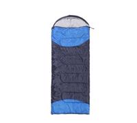 Gvvsjgdbis 1 sac de couchage, de camping, matelassage, pour adulte, noir/bleu, env. 220 x 75 cm, pour filles et hommes, pour le camping, la randonnée, les voyages en plein air